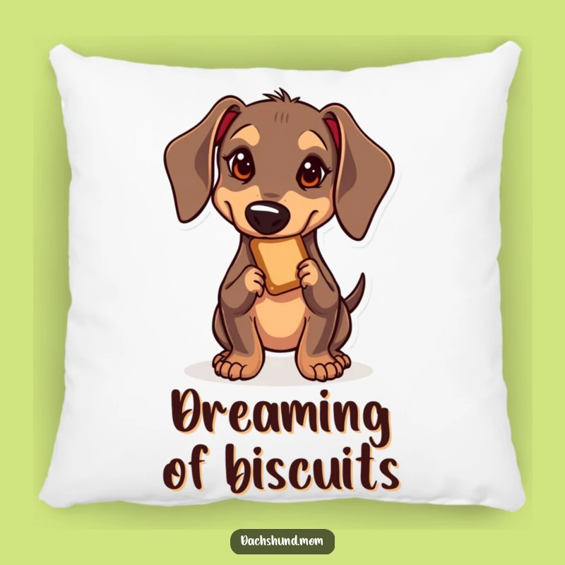 Funny Kawaii Dachshund Treat Pillow - Comfy & Hilarious Dog Decor Gift