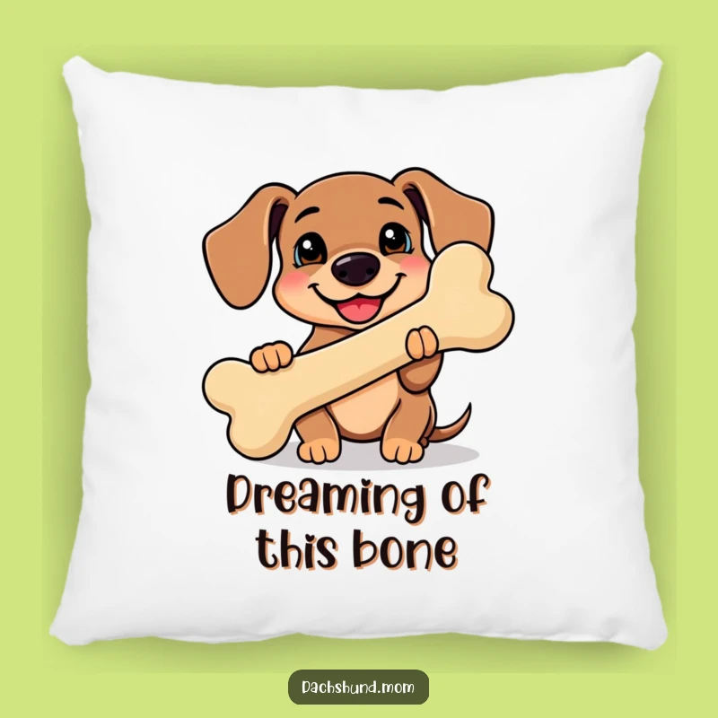 Funny Kawaii Dachshund Pillow: Cozy Comfort with a Happy Pup