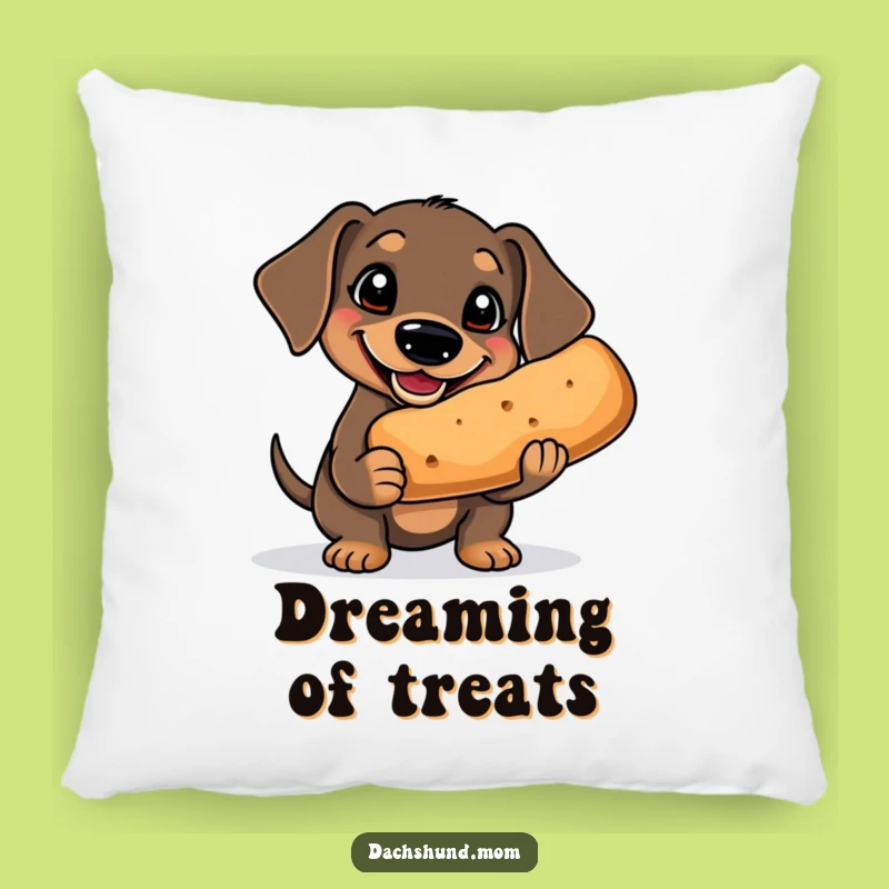 Funny Kawaii Dachshund Pillow: Soft Treat Cushion for Goofy Dog Fans