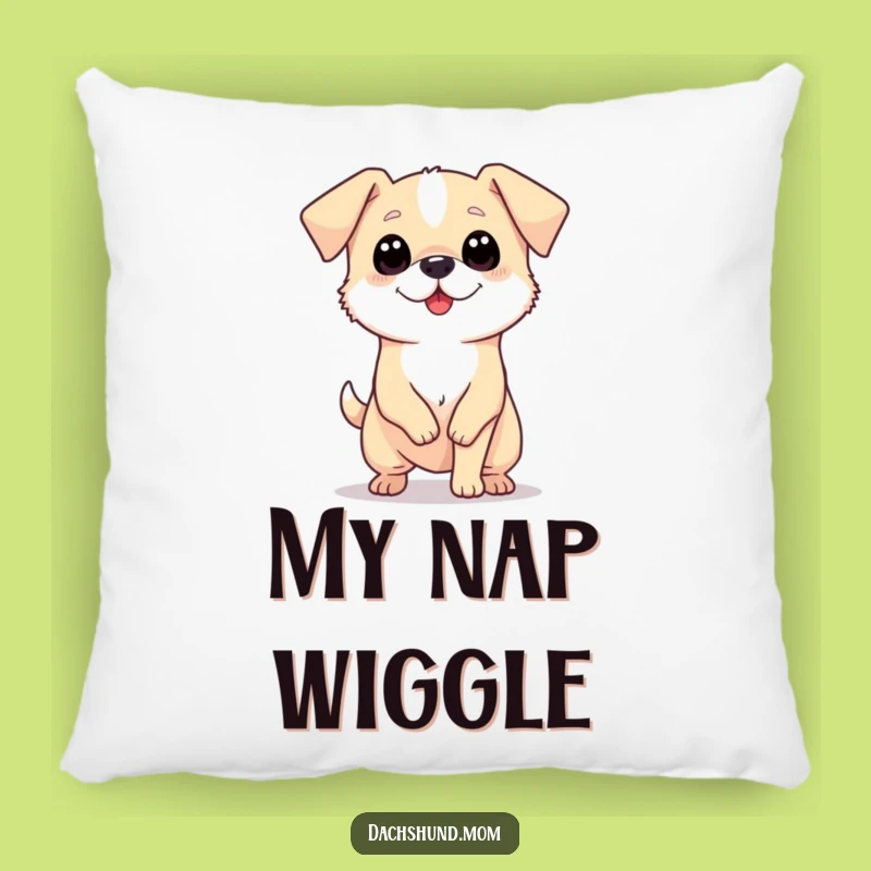 Funny Long Dog Wiggle Pillow - Cozy & Enthusiastic Comforting Gift