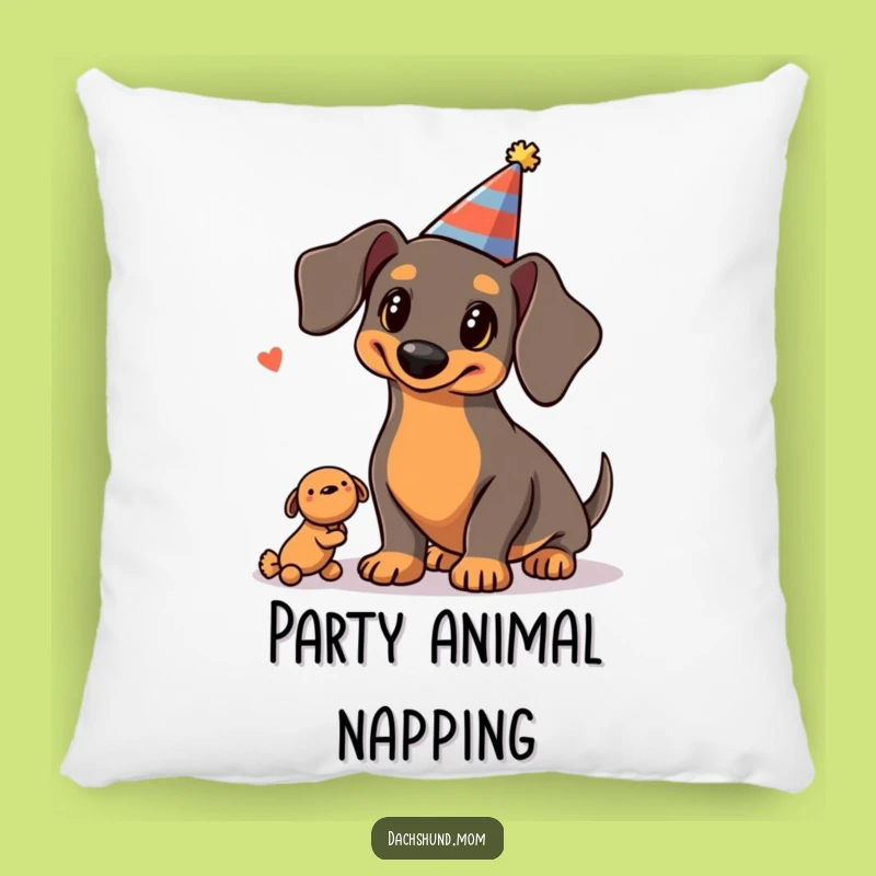 Funny Kawaii Dachshund Pillow: Soft Party Juggling Cushion for Dog Fans