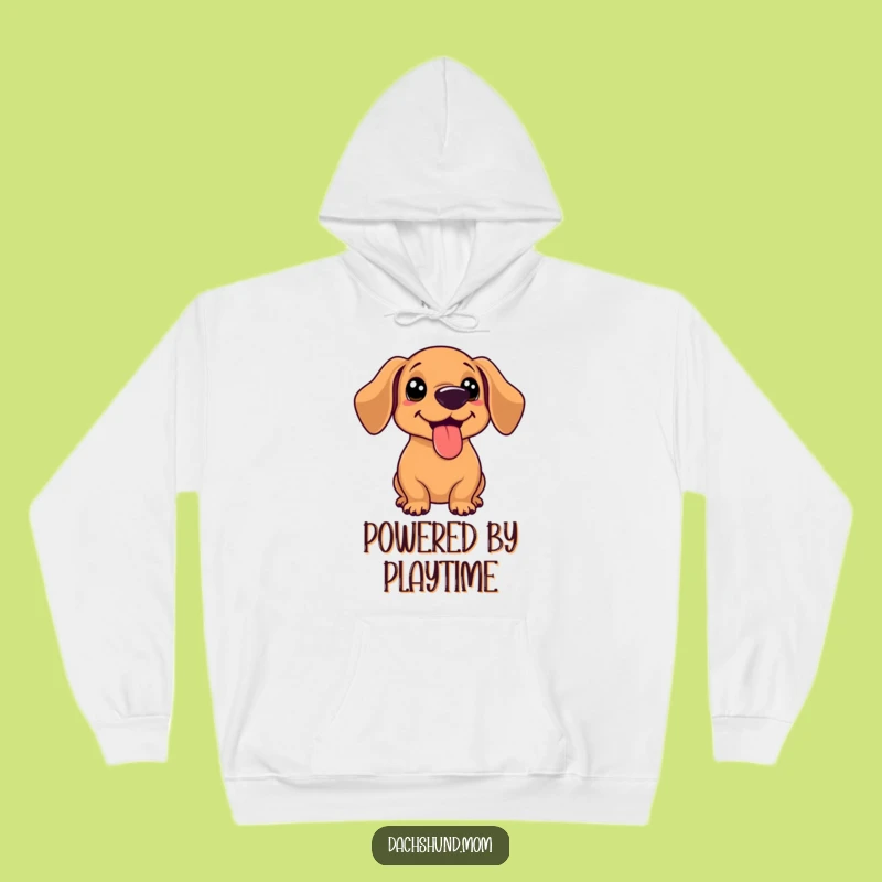 Cozy Funny Kawaii Dachshund Hoodie - Warm & Adorable Dog Lover Gift Apparel