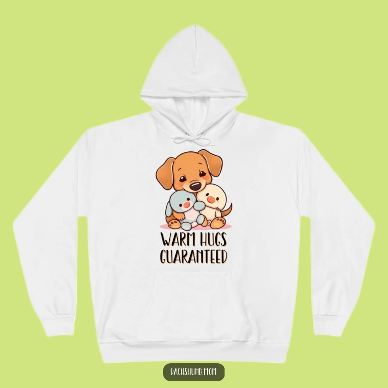 Funny Kawaii Dachshund Snuggle Hoodie: Ultimate Comfort and Adorable Warmth