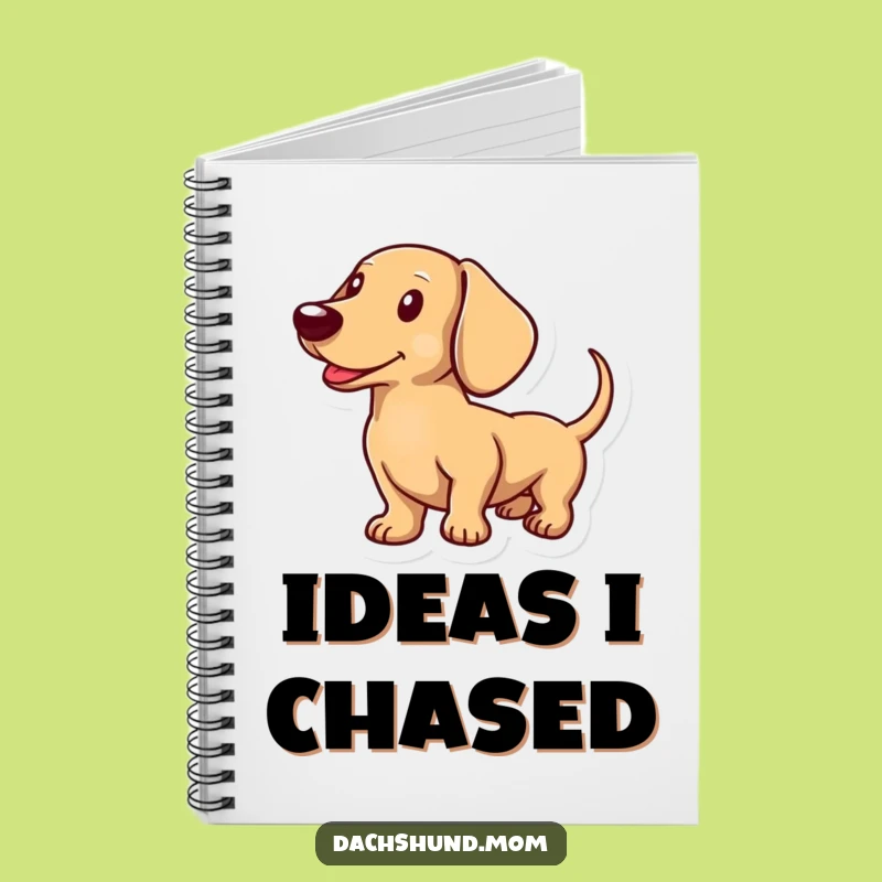 Funny Dachshund Wagging Tail Notebook: Joyful Sausage Dog Journal Gift