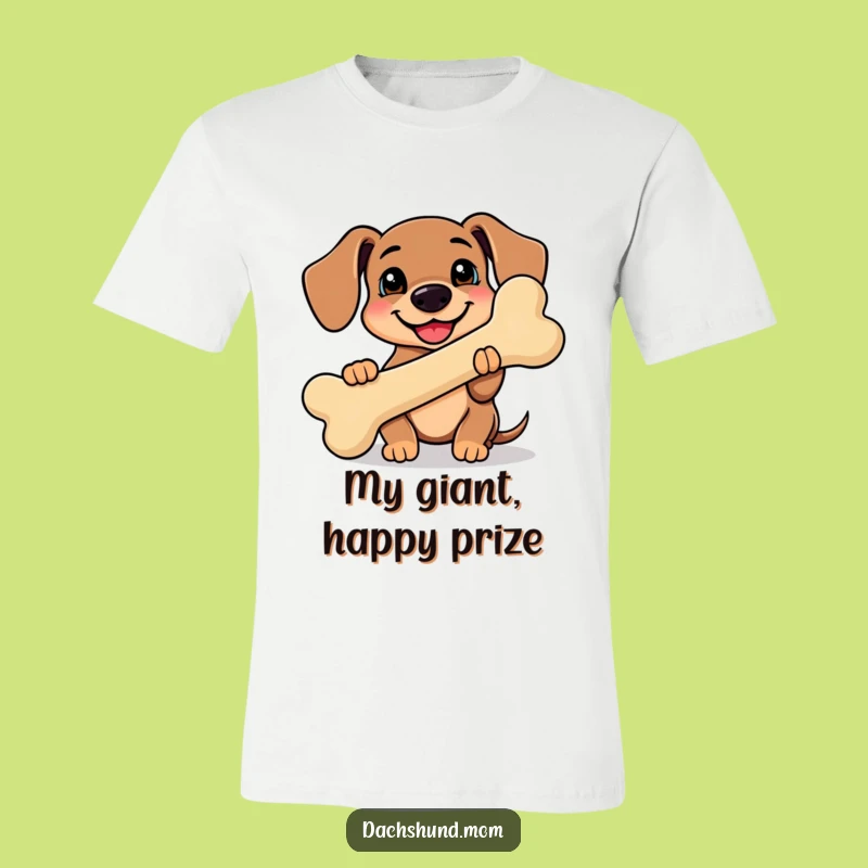 Funny Kawaii Dachshund T-Shirt: Proud Pup's Funny Graphic Tee Gift