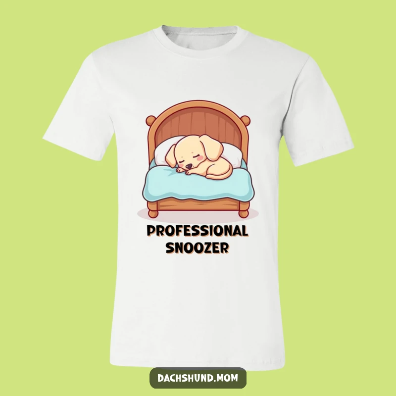 Funny Sleepy Dachshund T-Shirt: Kawaii Dachshund Nap Time, Perfect Comfy Funny Gift!